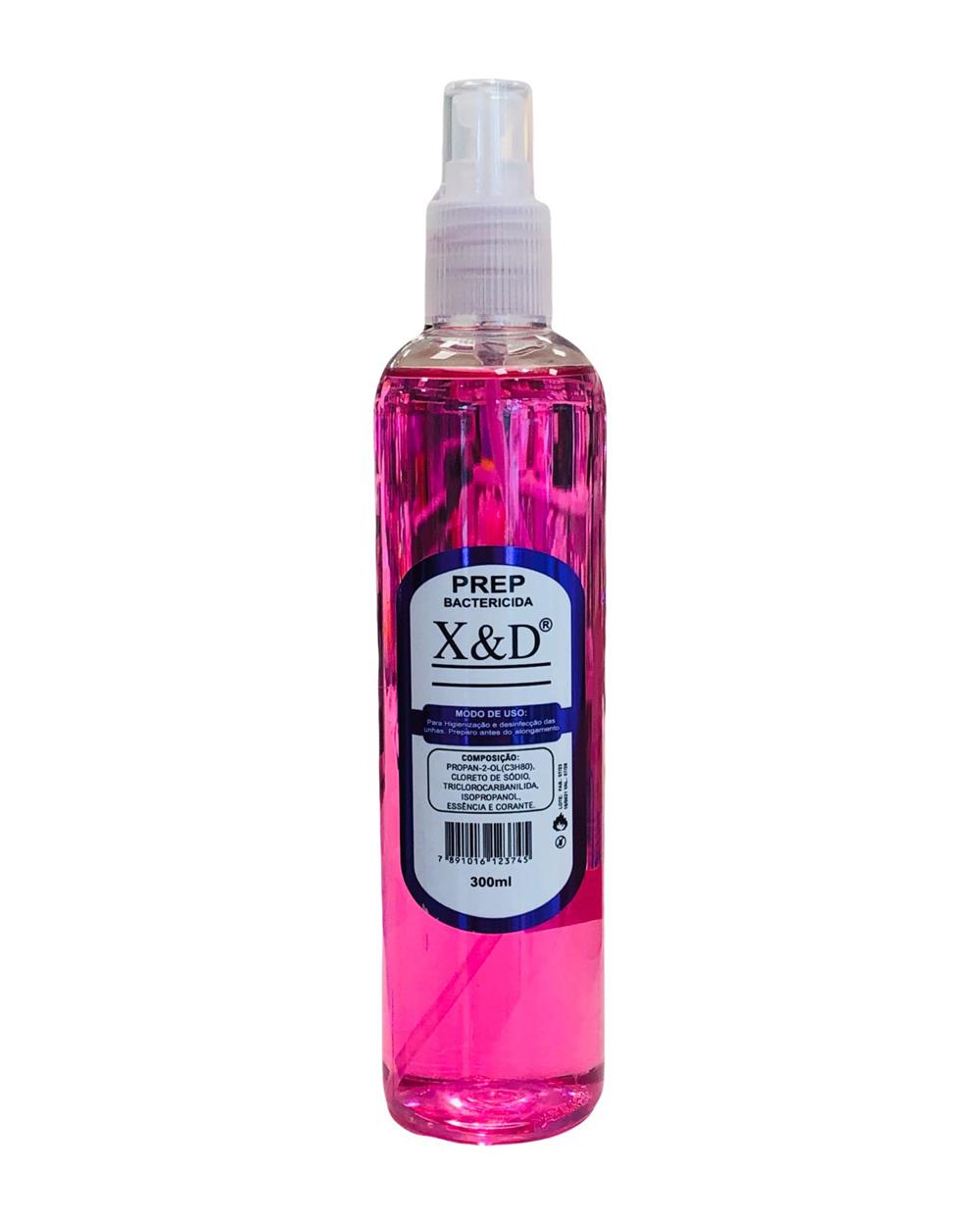 Spray Prep. Bactericida Para Unhas Xed (300ml)