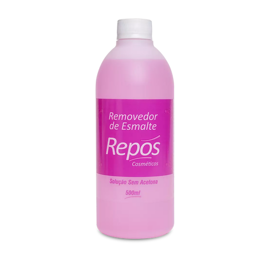 Removedor de Esmalte 500ml sem Acetona (Rosa) Repos