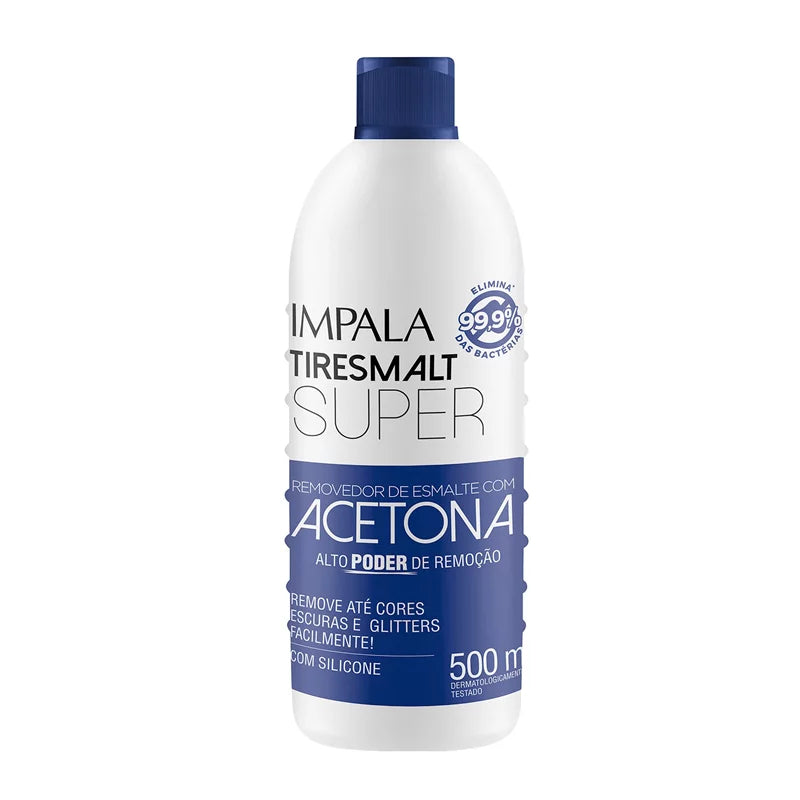 Removedor de Esmaltes Impala Tiresmalt 500 ml Super