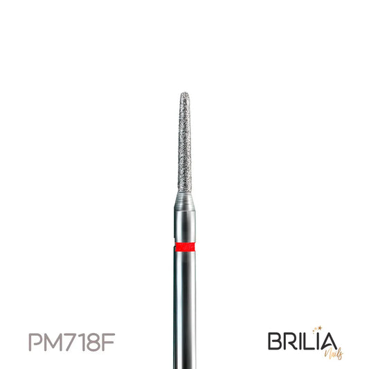 BROCA DIAMANTADA 718F BRILIA NAILS MANICURES