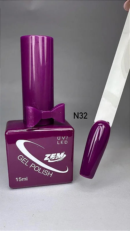 Esmalte em Gel - Zem com Laço Cor 32