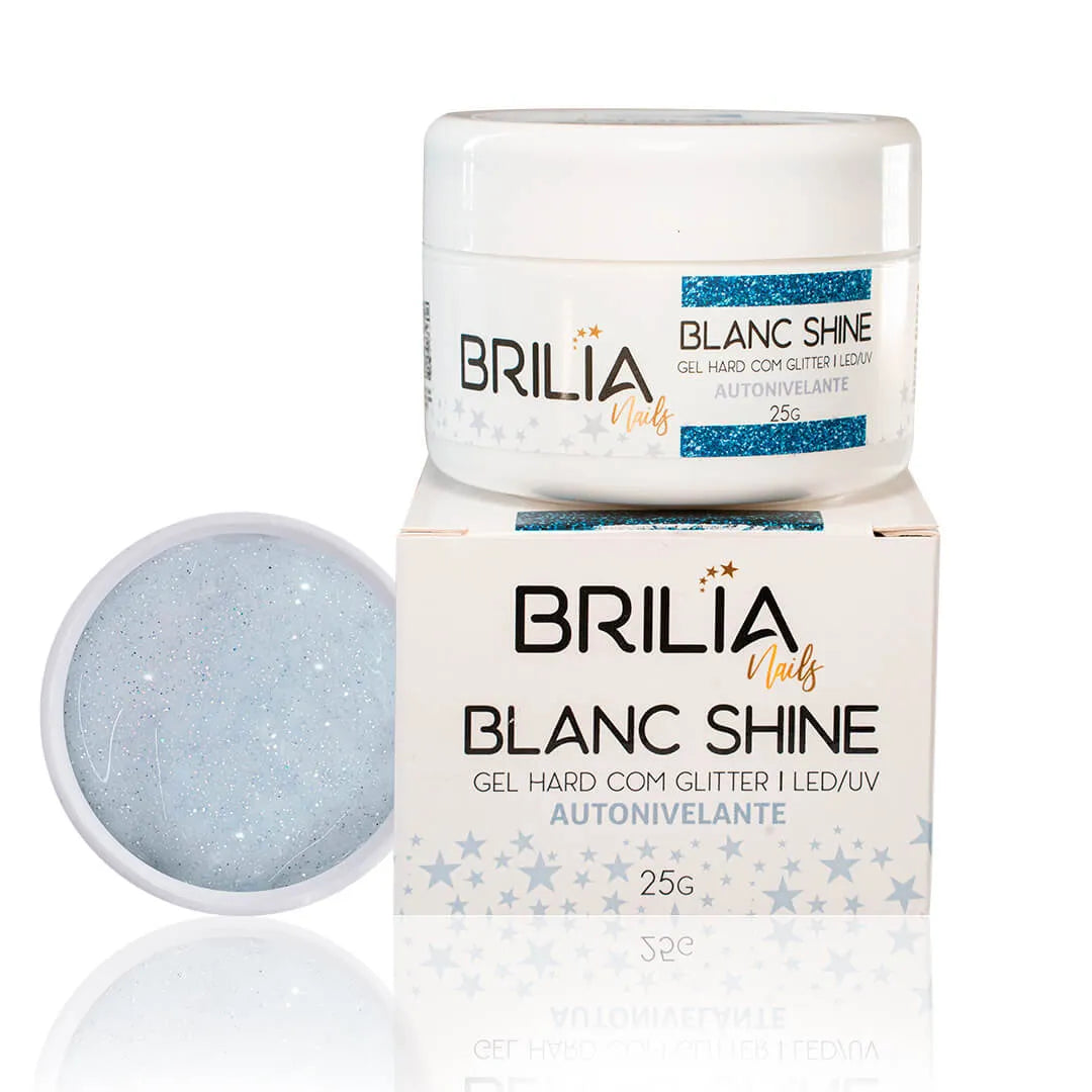 GEL BLANC SHINE AUTONIVELANTE 25G BRILIA NAILS