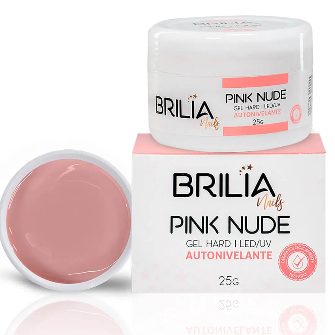 GEL PINK NUDE AUTONIVELANTE 25G BRILIA NAILS