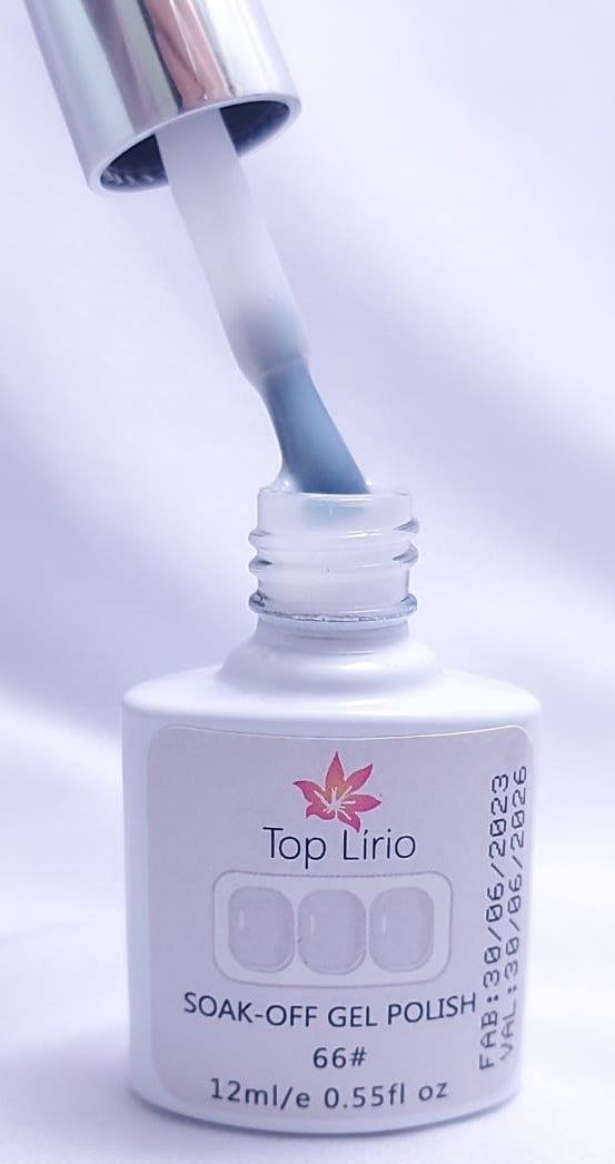 Esmalte Lírio em Gel Renda Soak-Off