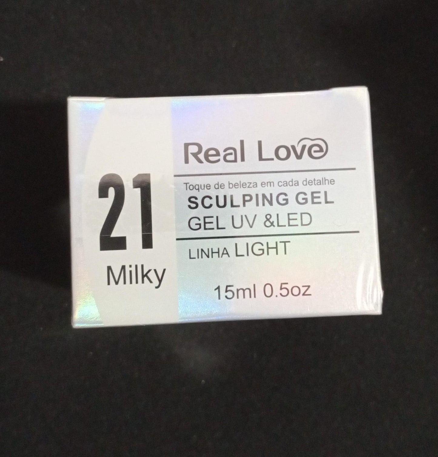 Gel Pote N 21 Renda Milky Linha Light - Real Love 15ml