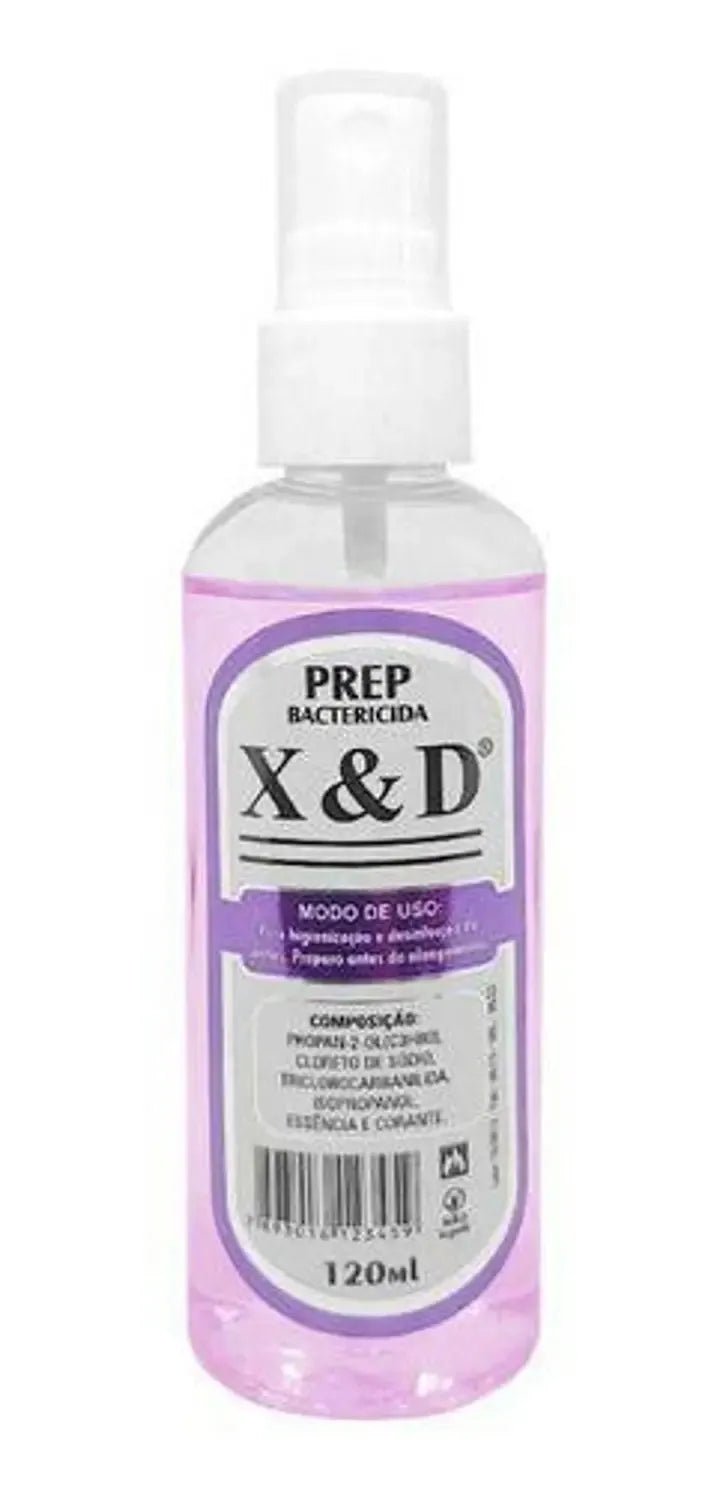 Prep Bactericida para unhas X&D 120ml