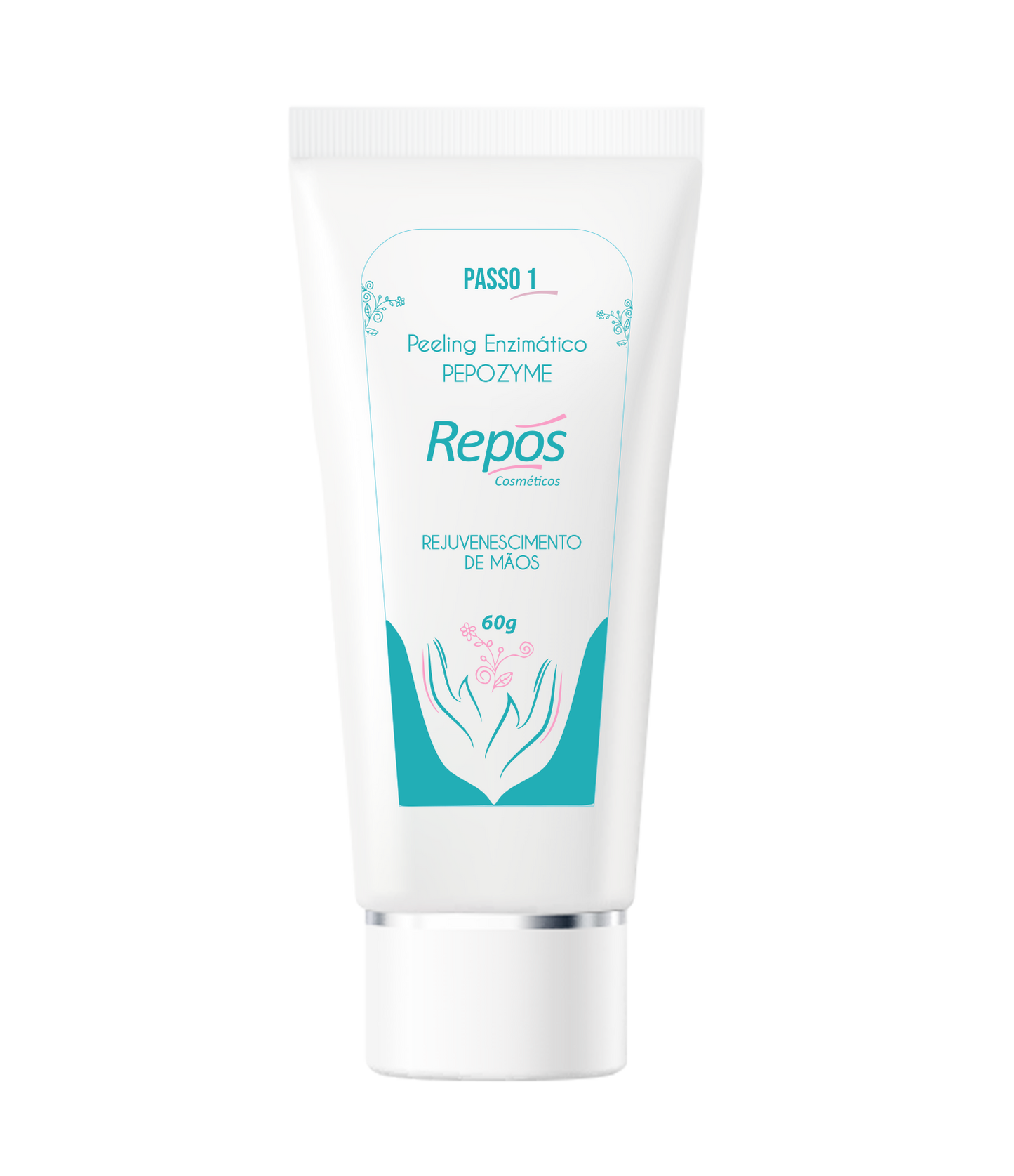 Rejuvenescimento de Mãos Peeling Enzimático PEPOZYME Repós 60g