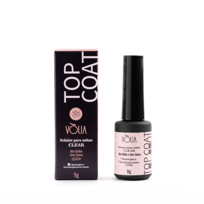 Top Coat Vòlia – Clear Frasco