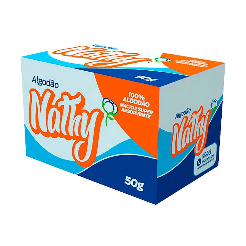 Algodão nathy Caixa 50g