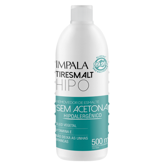 Removedor de Esmalte sem Acetona Tiresmalt Impala Hipo 500mL