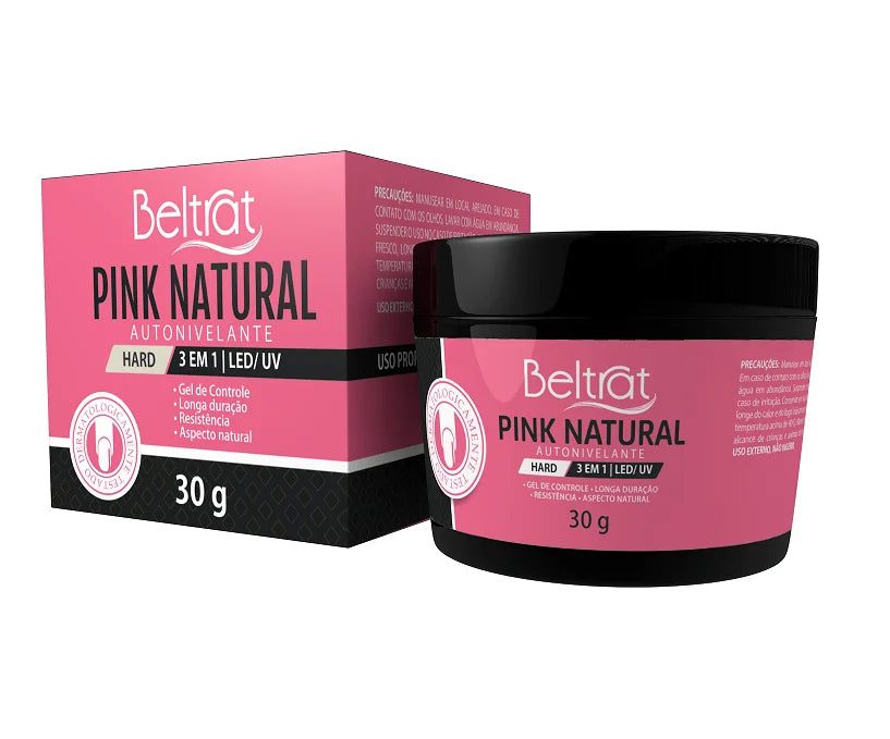 Gel Hard Pink Natural Autonivelante- Beltrat 30g