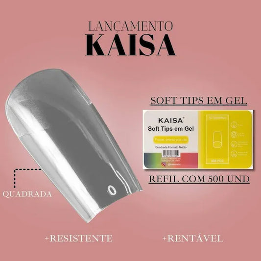 Soft Gel Kaisa - 500ud TIPS EM GEL