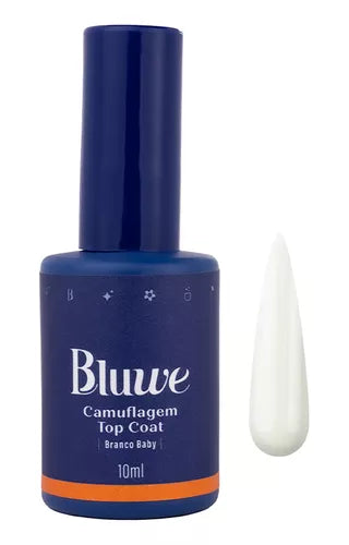 TOP COAT BRANCO BABY BLUWE